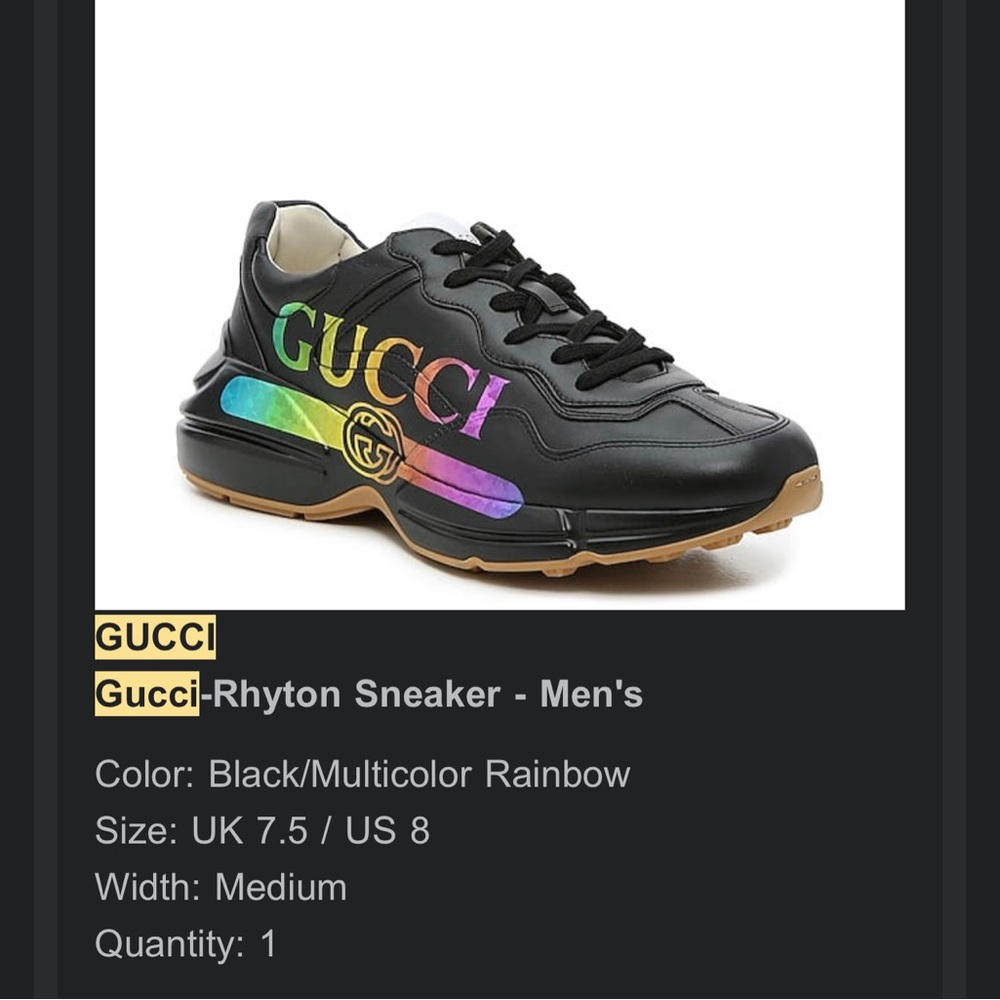 Gucci shoes men